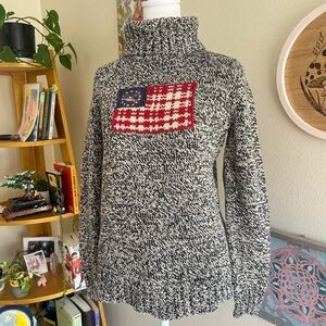 grey knit sweater 🩶